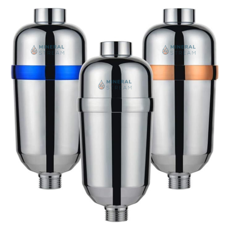 Avanceret brusefilter til hårdt vand