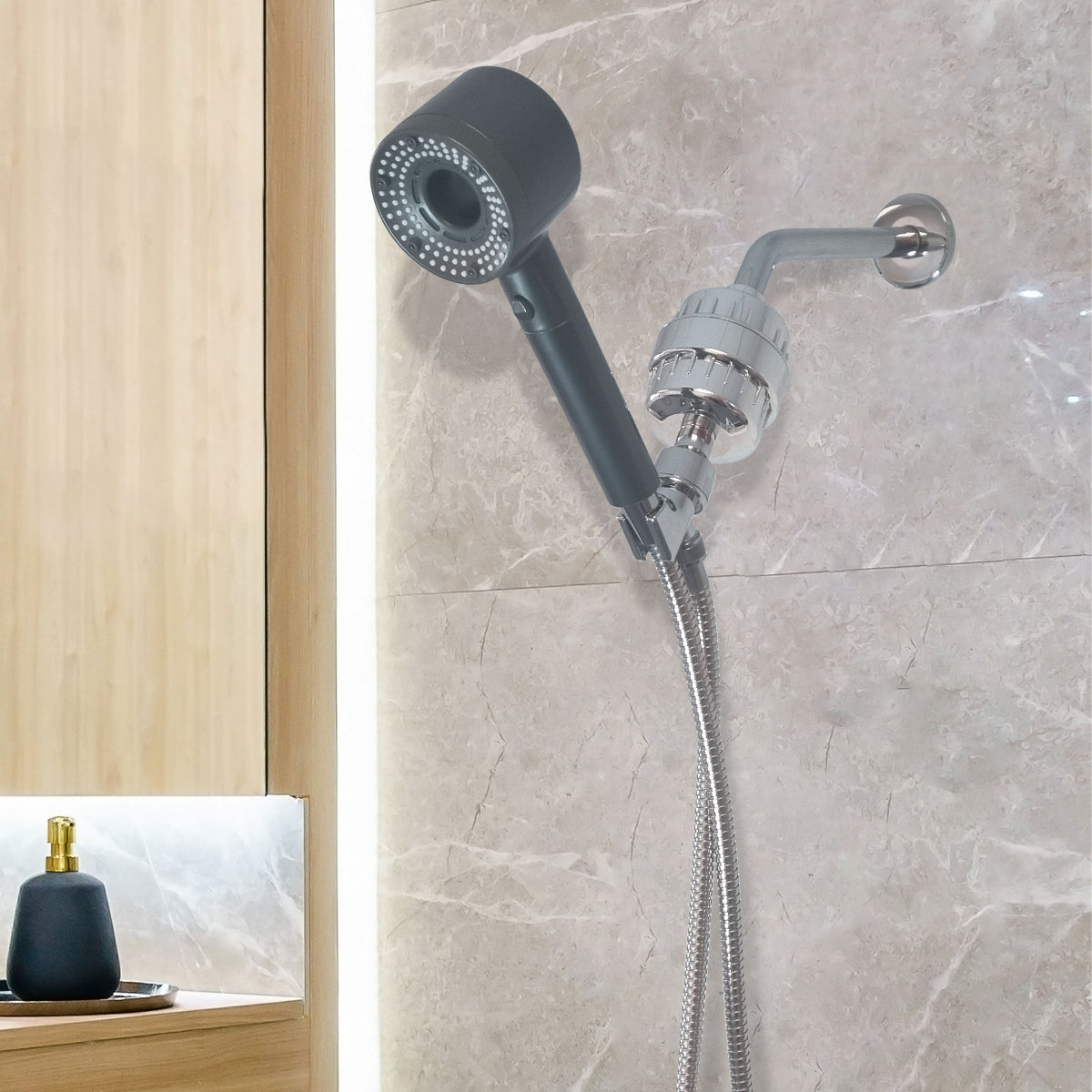 Hey-Pure filtreret brusehoved