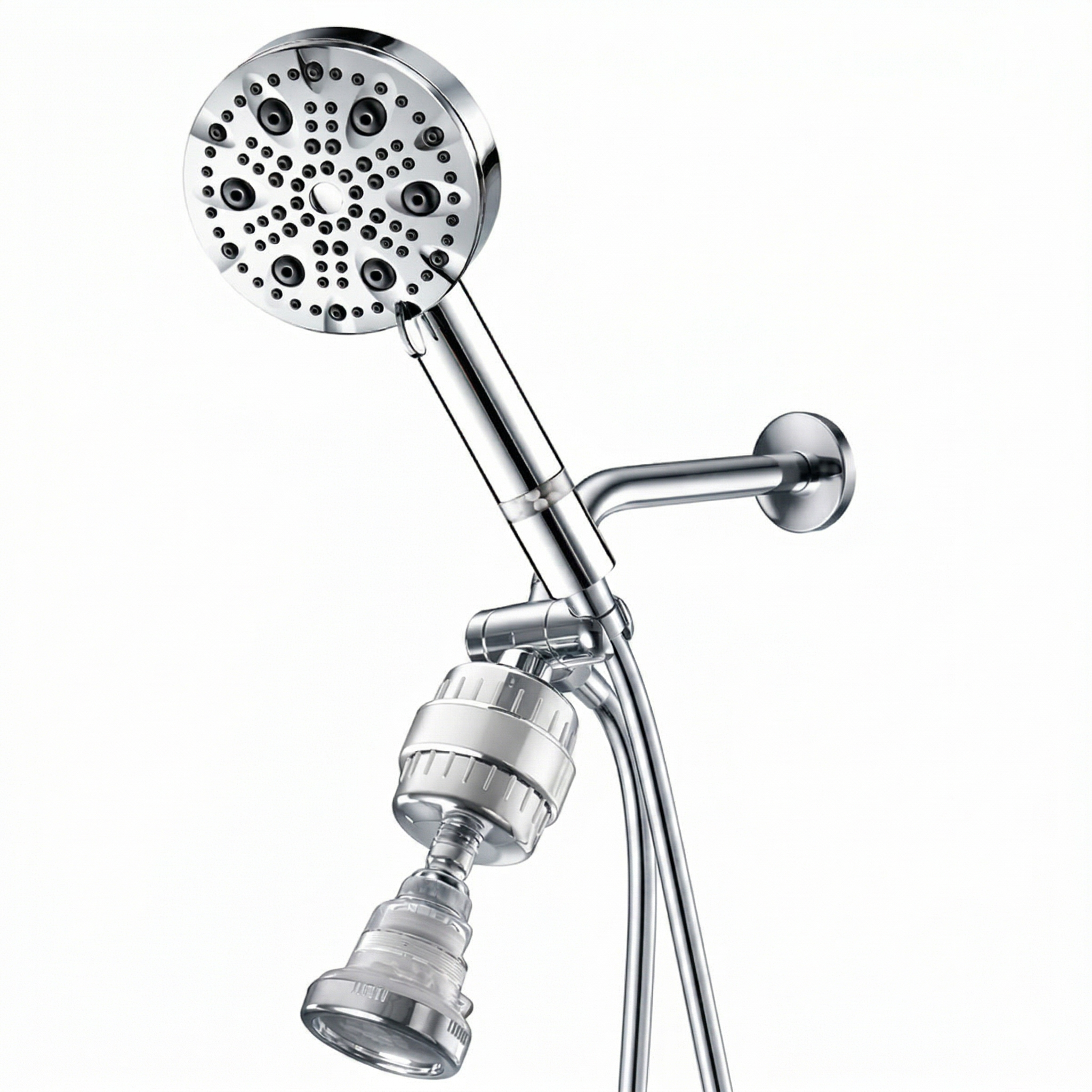 Luxe 9 Mode Dual Brusehoved System