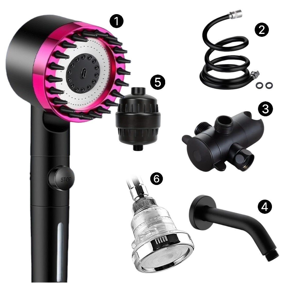 MINERALSTREAM MASSAGE-BRUSEHOVED MED FILTER