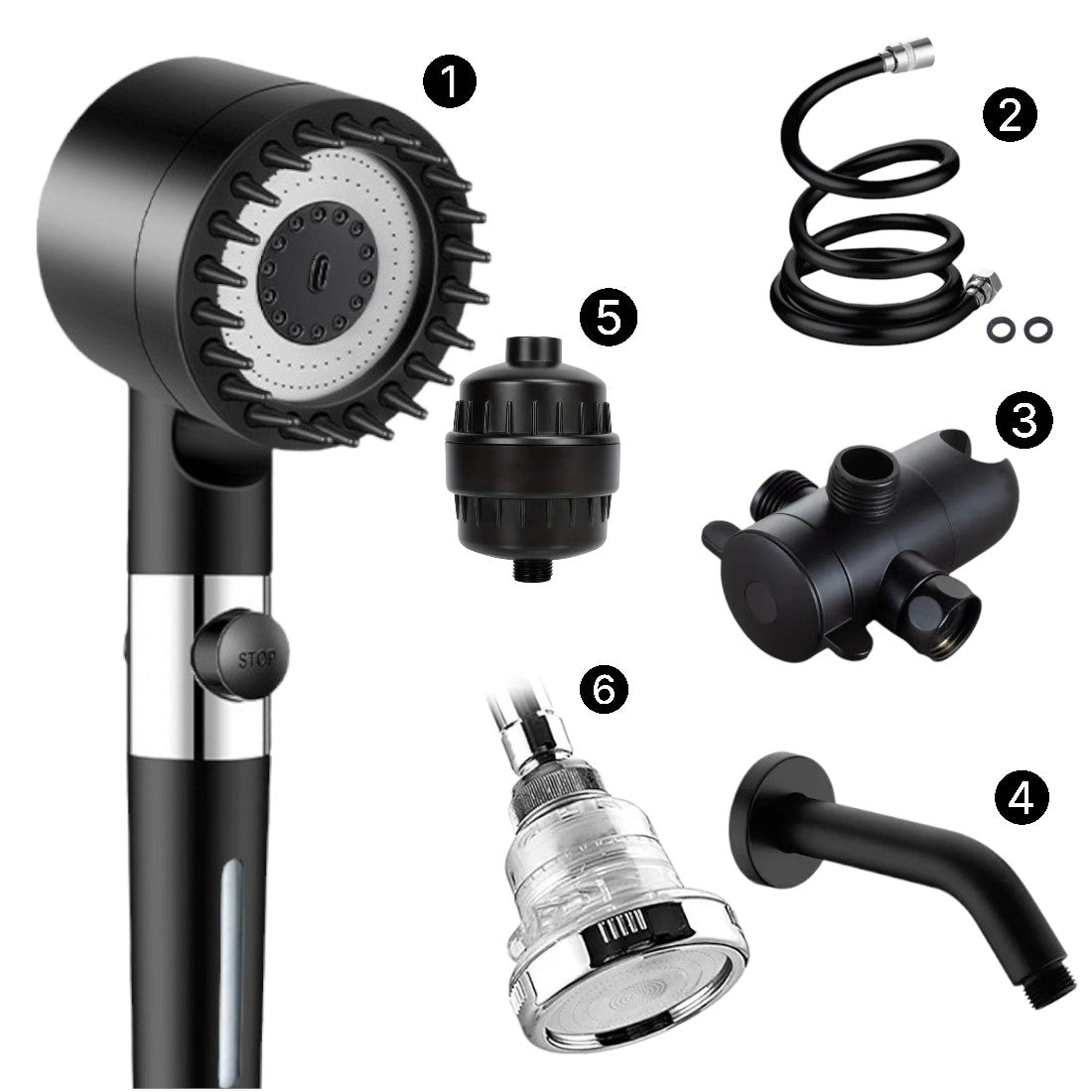 MINERALSTREAM MASSAGE-BRUSEHOVED MED FILTER