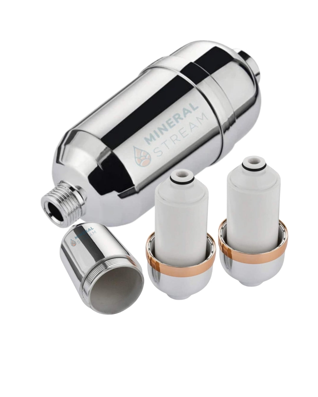 Avanceret brusefilter til hårdt vand