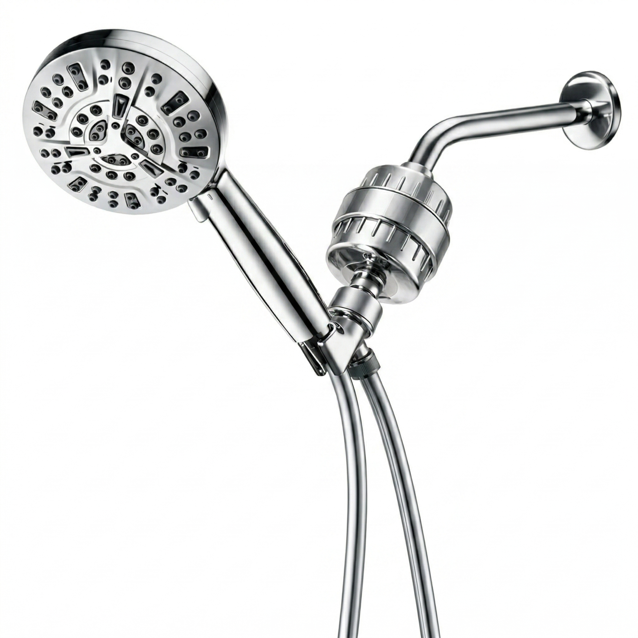MineralStream Luxe 10 Mode High Pressure Brusehoved (Filtreret)