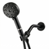 MineralStream Luxe 9 Mode Showerhead Essentials Kit in black