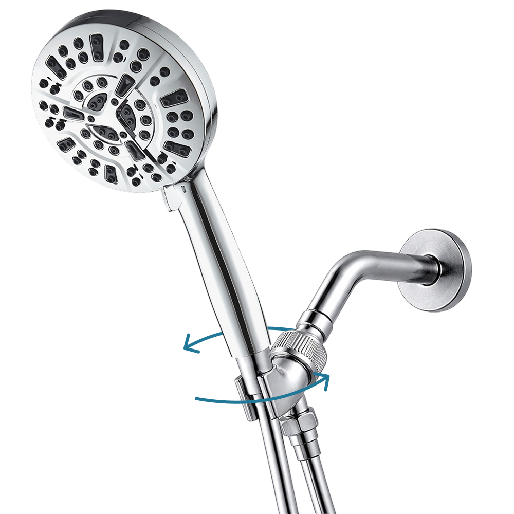 SECURE YOUR SHOWER HEAD IN THE PERFECT POSITION