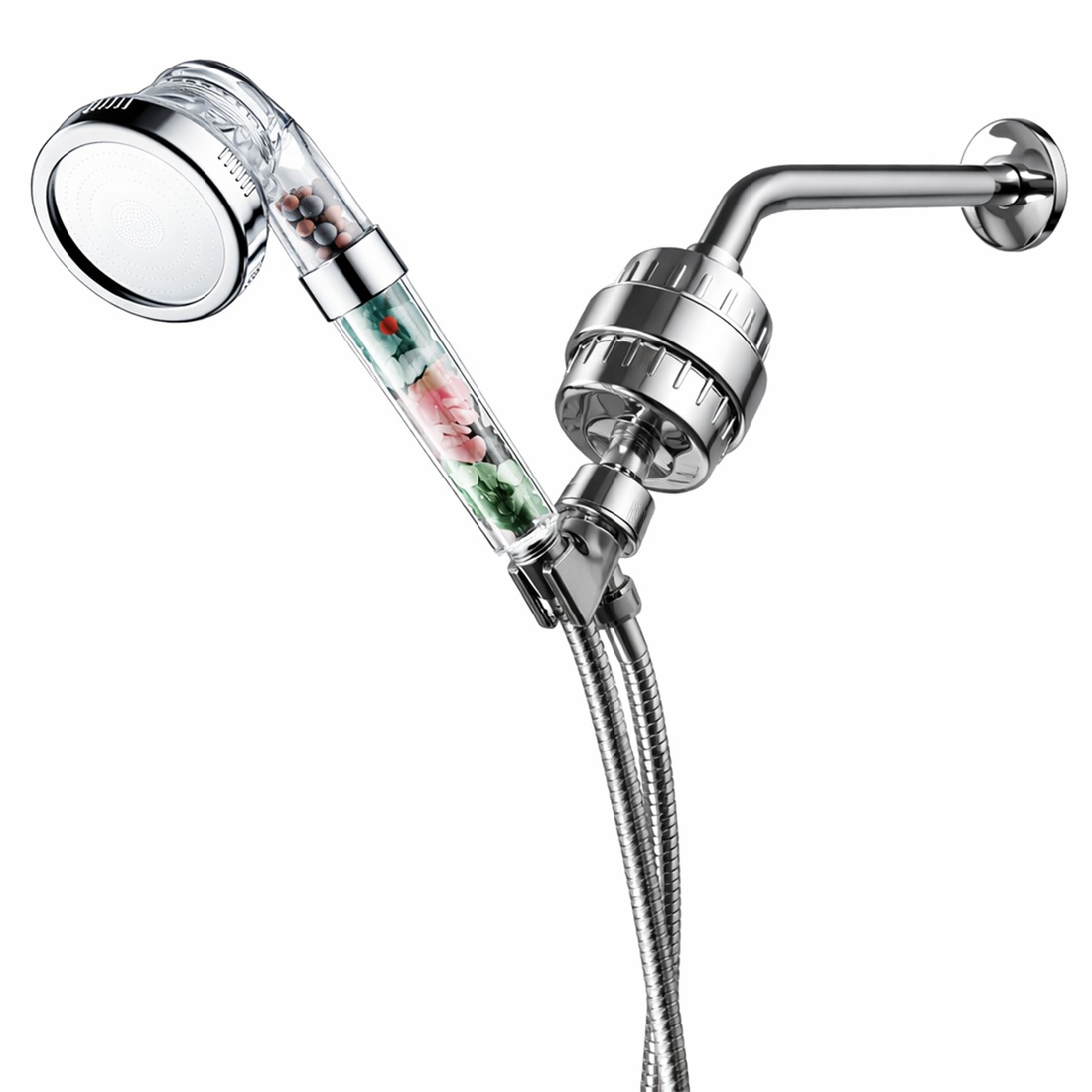 Chakra brusehoved komplet brusesæt