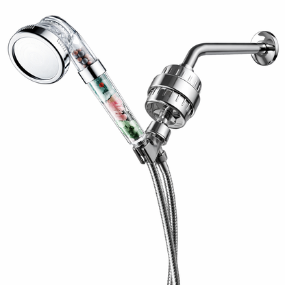 Chakra brusehoved komplet brusesæt