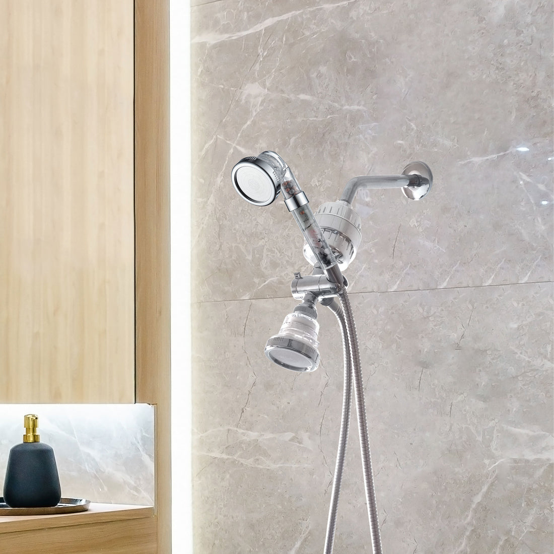 Chakra dobbelt brusesystem