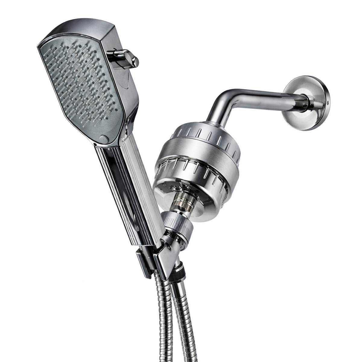 Detangler Comb Showerhead komplet brusesæt