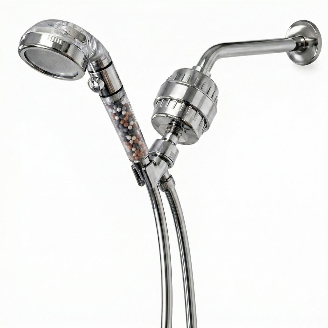 Ionic Showerhead 2.0 - Komplet brusehoved sæt