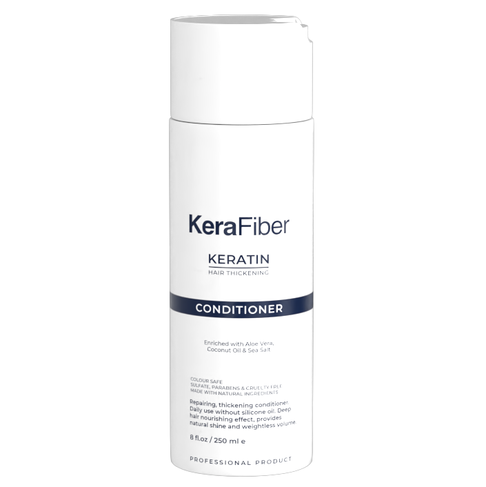 Keratinbalsam til hårdt vand