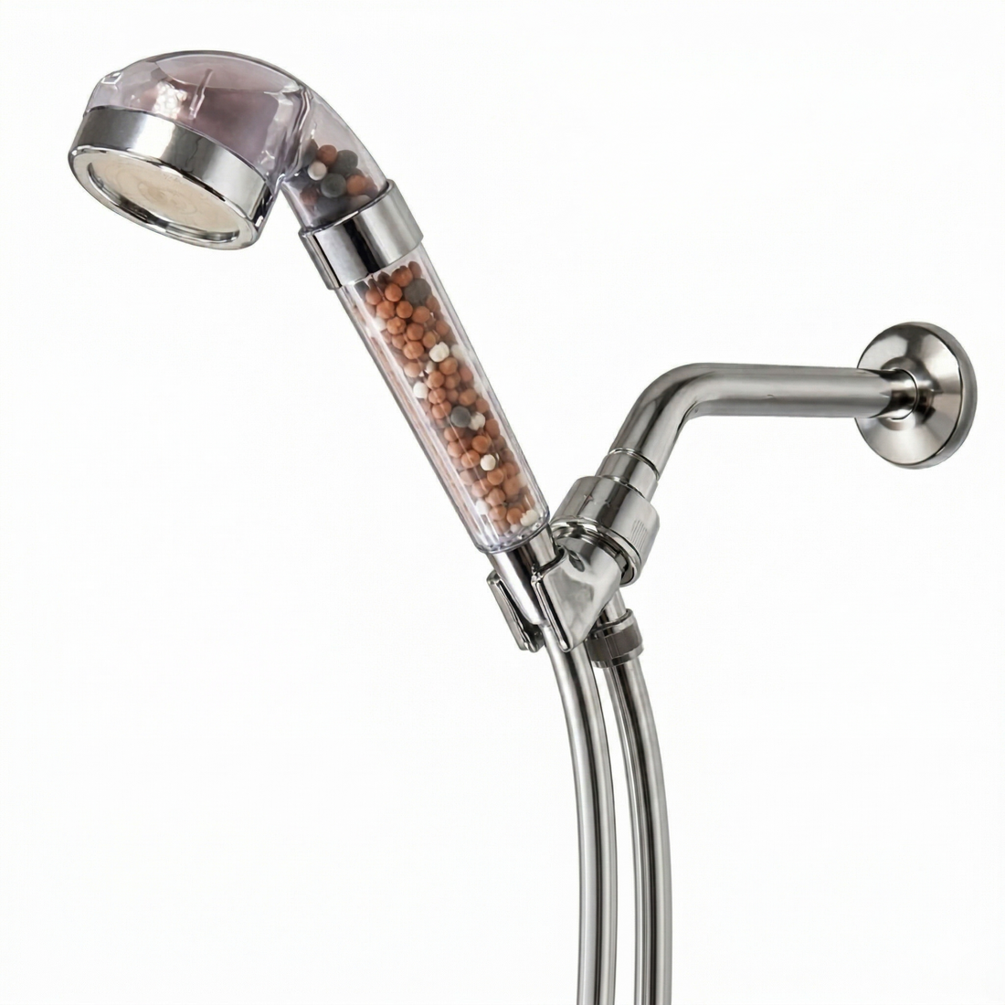 LED Ionic brusehoved – Shower Essentials Kit