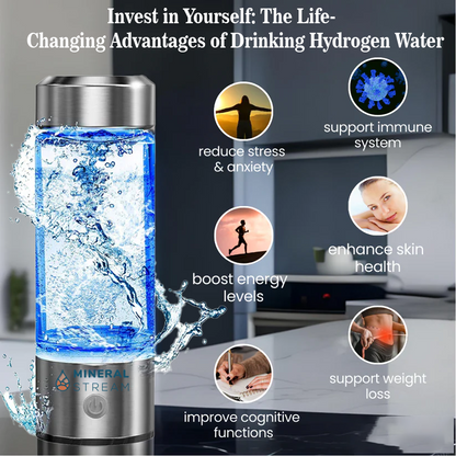 Hydrogen vandflaske